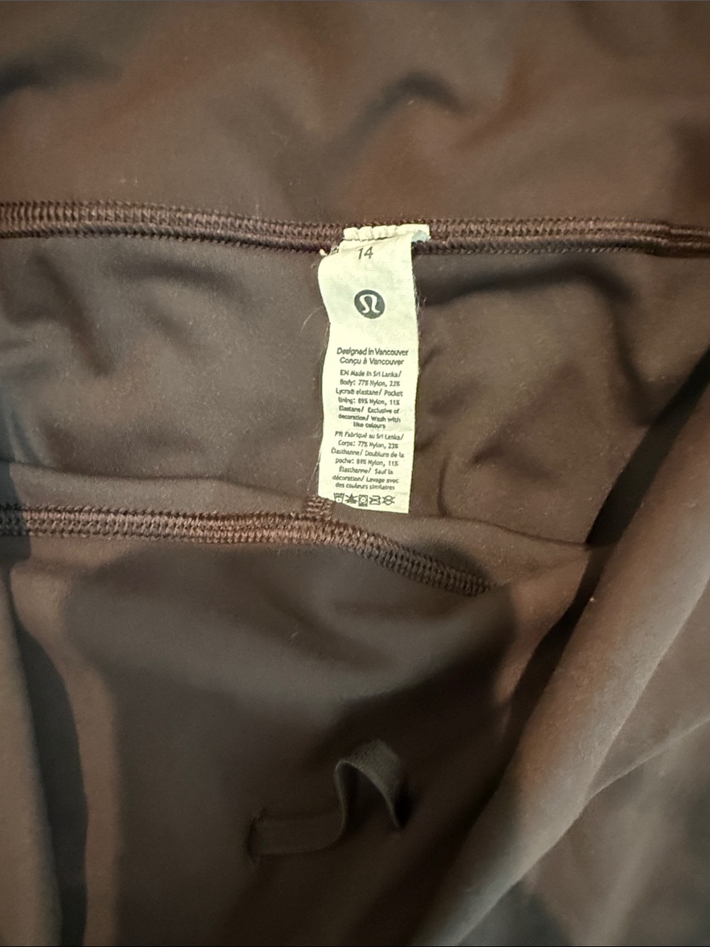lululemon athletica Wunder Train High-Rise Tight with Pockets. - Sequoia - Picture 2 of 4